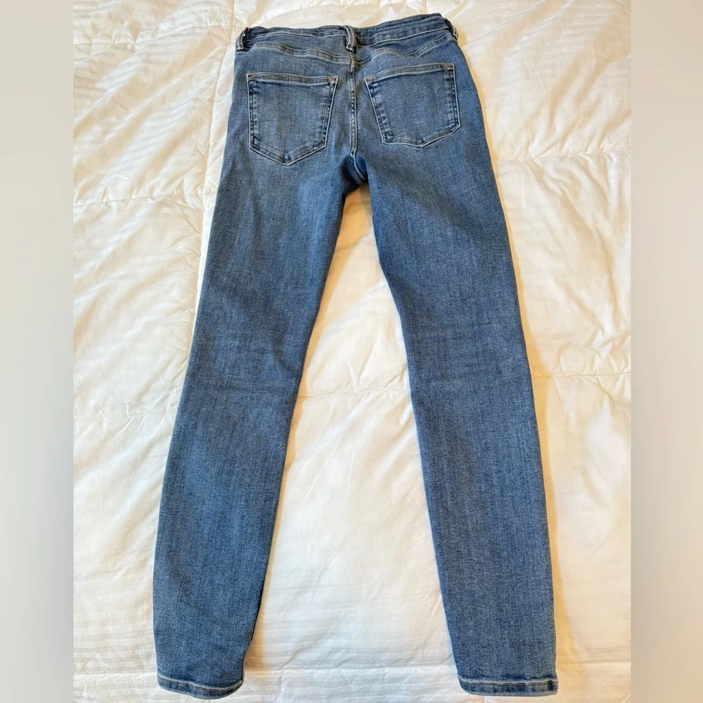 All Saints Dax Size Me Skinny Jeans in Washed Indigo - Medium (W 27, 28, 29) - Picture 10 of 10